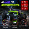 Машинка на радиоуправлении ZLL SG116 PRO 1:16 Green/Purple — RC монстр-трак 4WD с полностью пропорциональным управлением, скоростью до 40 км/ч, до 30 минут работы и дальностью управления до 150 м